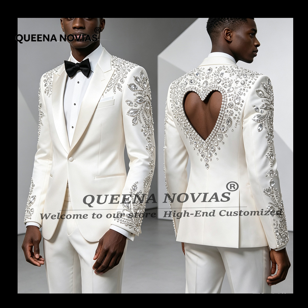 Men'S Formal Wear Jewelry - Ekskluzywne garnitury biznesowe męskie, odzież formalna,