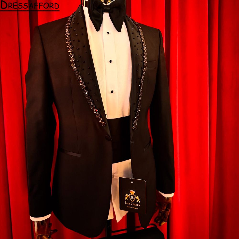 Men'S Formal Wear Jewelry - Luksusowe garnitury ślubne dla pana młodego,