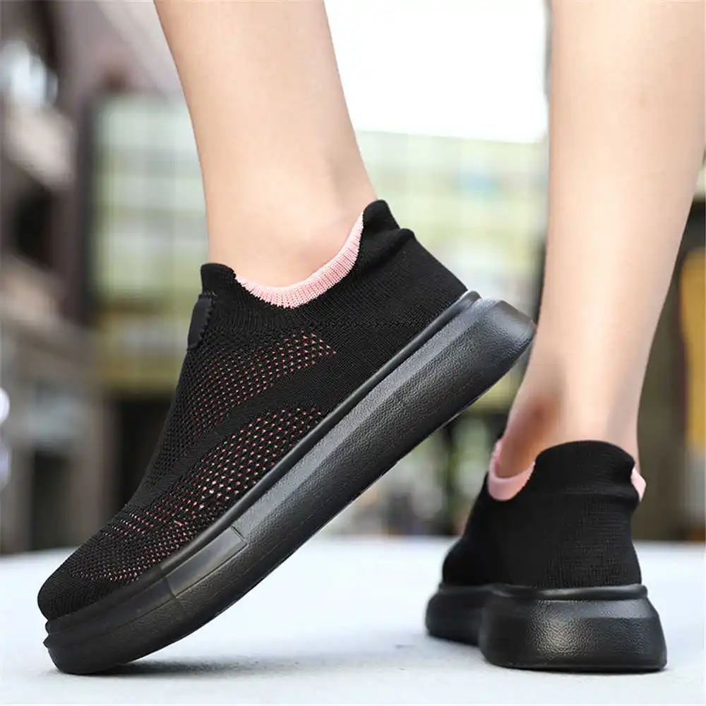 Men Formal Wear All Black - Platform Stockings Brown Shoes For Woman