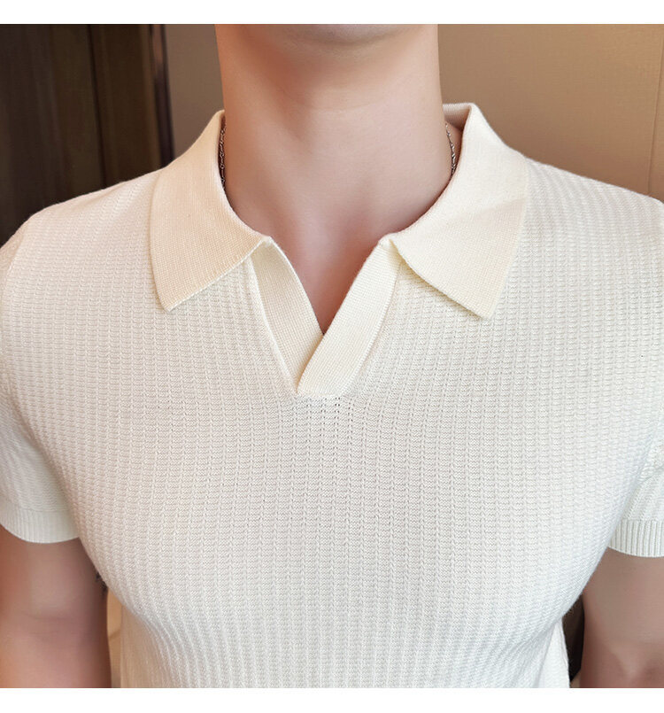 Męski sweter polo slim fit z d – Men'S Polo Formal Wear recenzja i cena