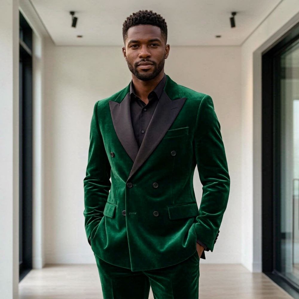 Eleganckie aksamitne garnitury – Formal Wear For Men In Wedding recenzja i cena
