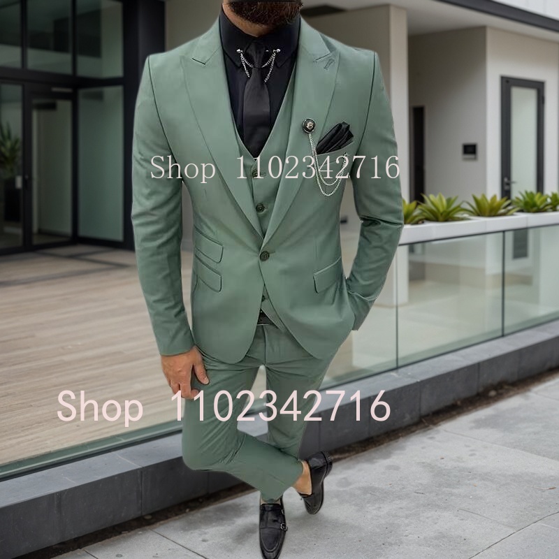 Klasyczny garnitur męski na we – Men Formal Wear Jacket recenzja i cena