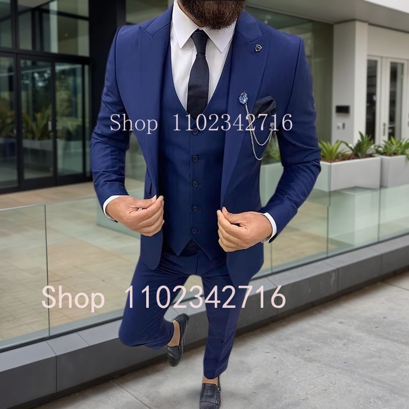 Klasyczny garnitur męski na we – Men Formal Wear Jacket recenzja i cena