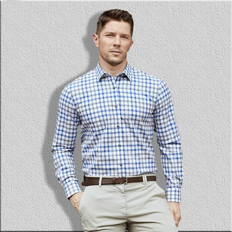 Męska z długim rękawem koszula – Men Formal Wear In Summer recenzja i cena