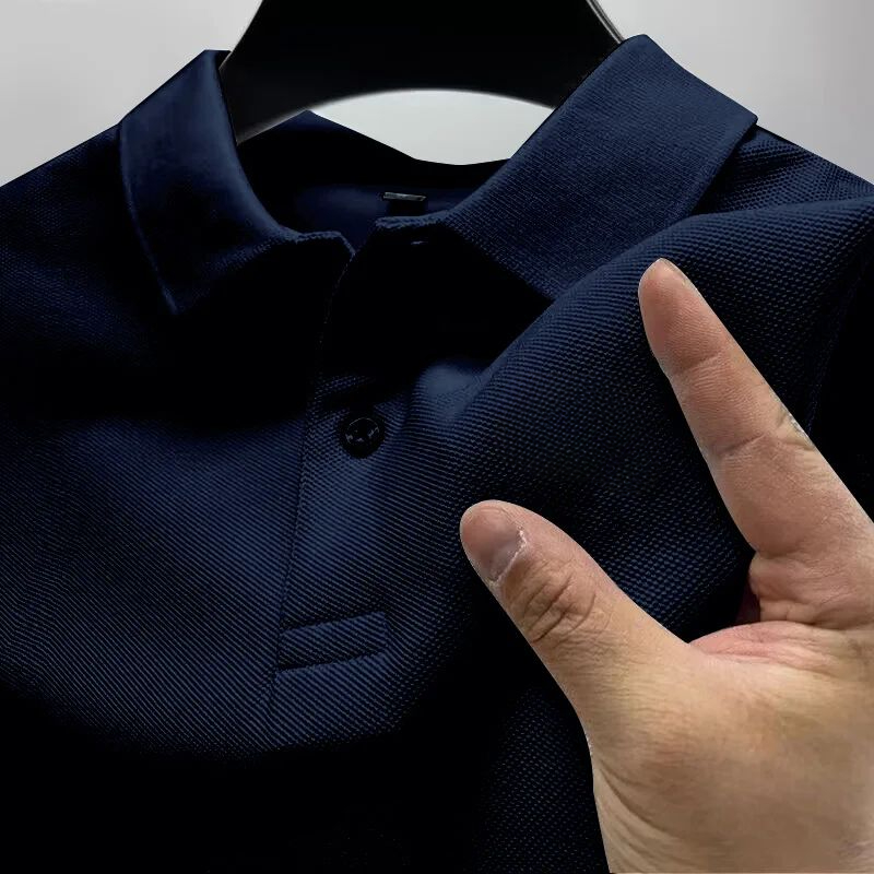 Nowa męska koszulka polo w sty – Men'S Polo Formal Wear recenzja i cena