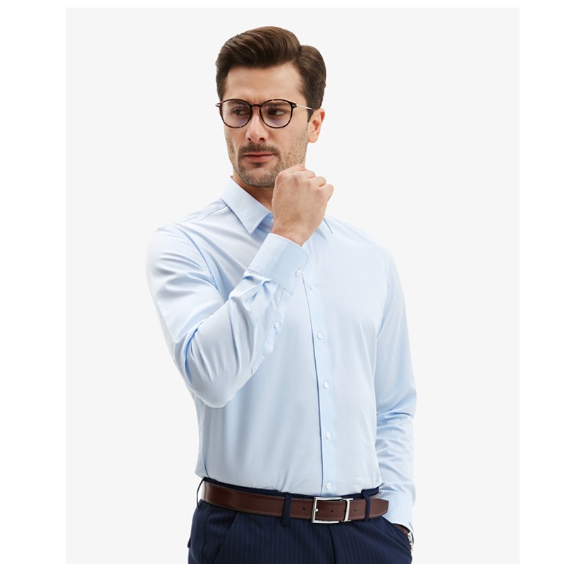 Męska koszula biznesowa, biała – High End Men'S Formal Wear recenzja i cena