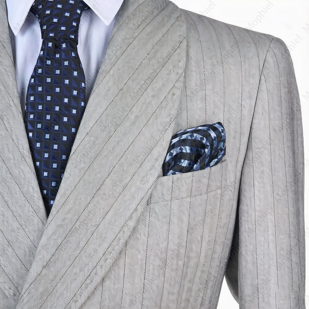 Mophiel Jasnoszary Garnitur Mę – Formal Wear For Men In Wedding recenzja i cena