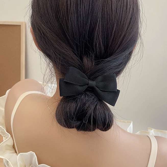 Nowa koreańska kokardka elasty – Tie Bar Clip recenzja i cena
