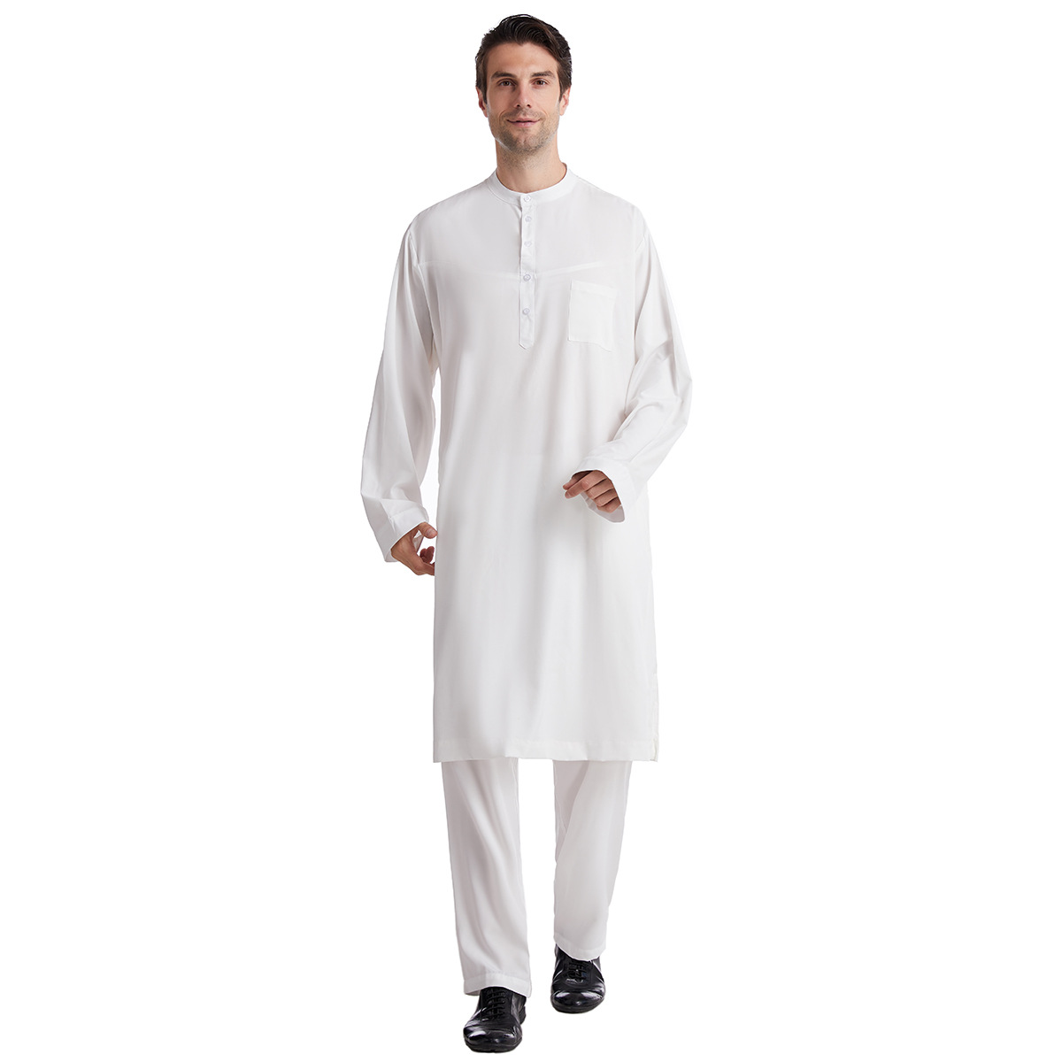 Muzułmanki Jubba Thobe 2-Pice  – Arabic Formal Wear Men recenzja i cena
