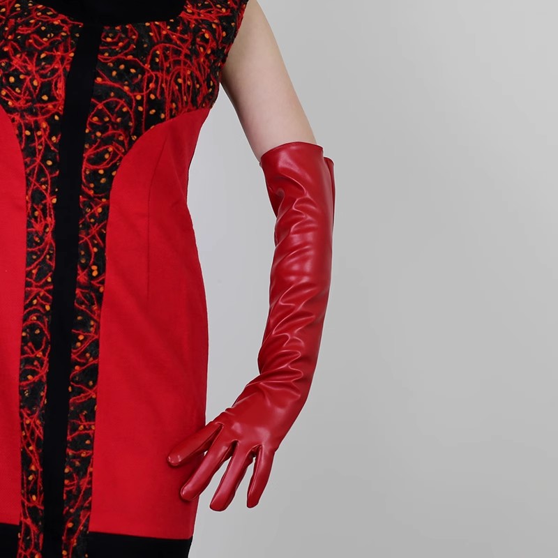 Damskie rękawiczki z czerwonej – Formal Glove Leather recenzja i cena