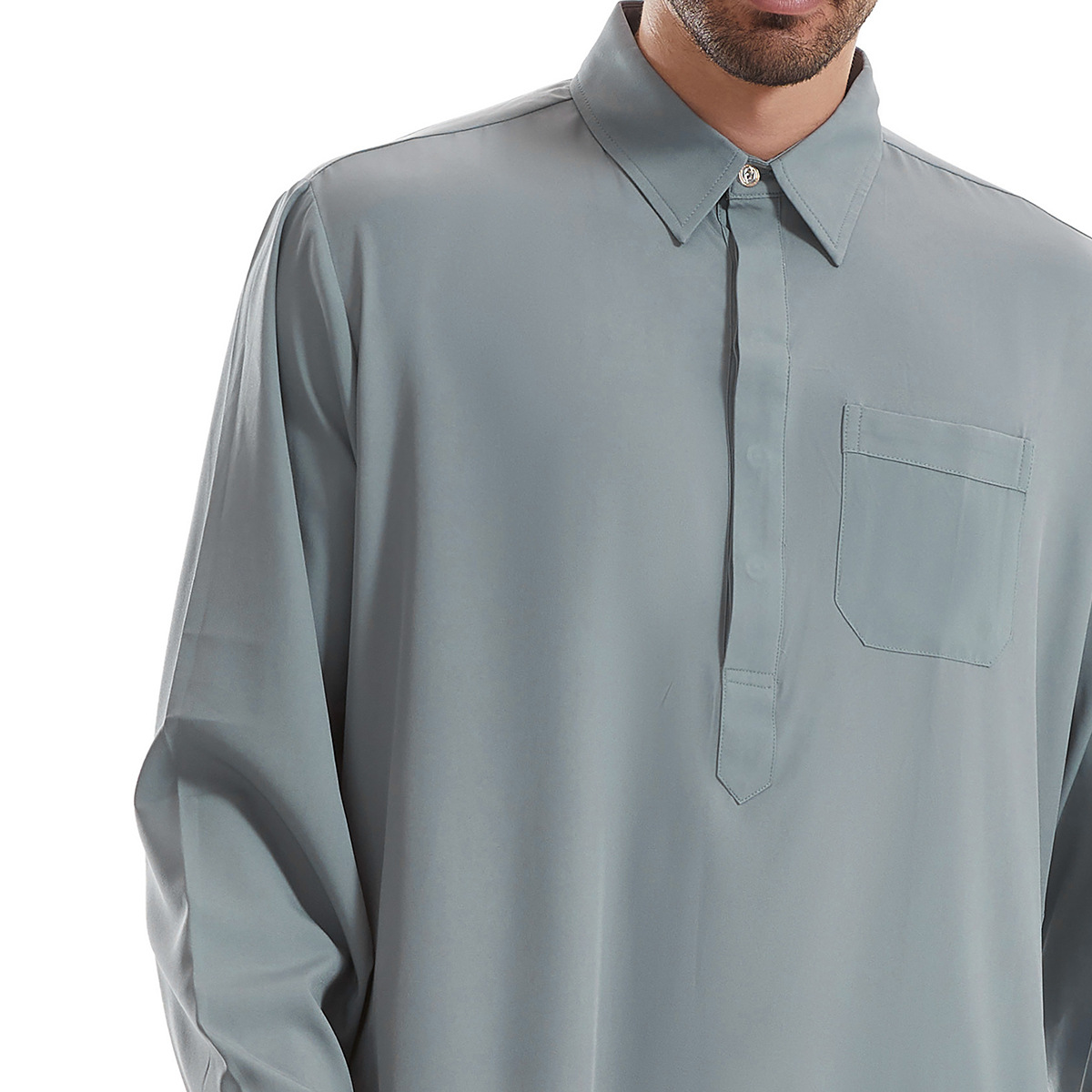 Męska Jubba Thobe Długa Koszul – Arabic Formal Wear Men recenzja i cena