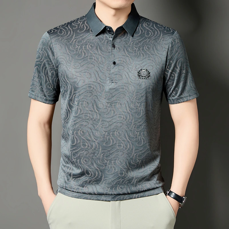 Męska koszulka polo z nadrukie – Men'S Polo Formal Wear recenzja i cena