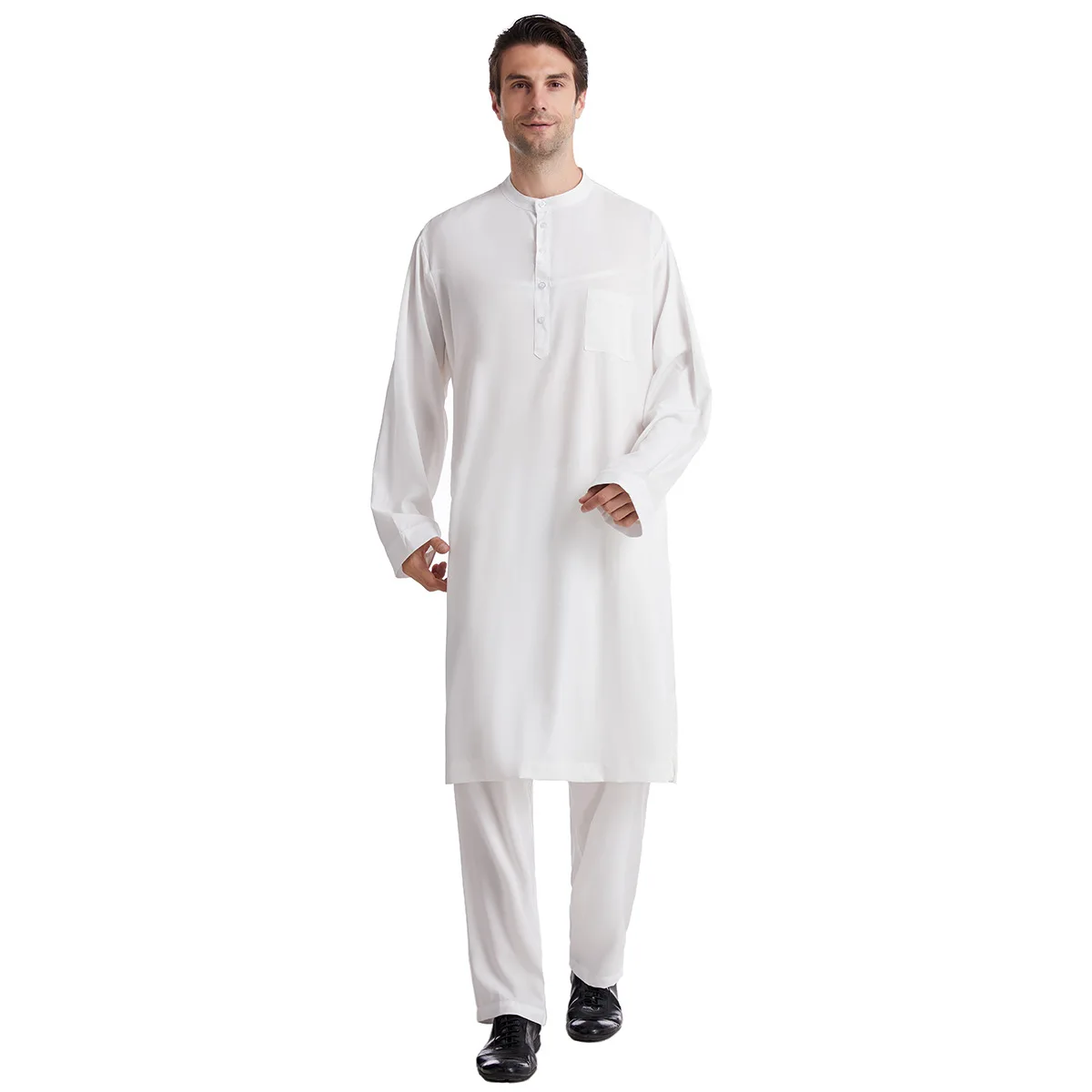 Męski zestaw jubba thobe 2-czę – Arabic Formal Wear Men recenzja i cena