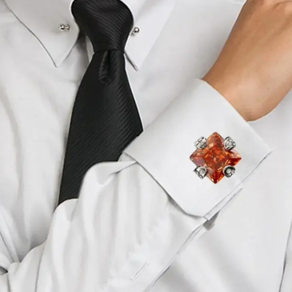 Nowe męskie luksusowe spinki d – Men'S Formal Wear Jewelry recenzja i cena