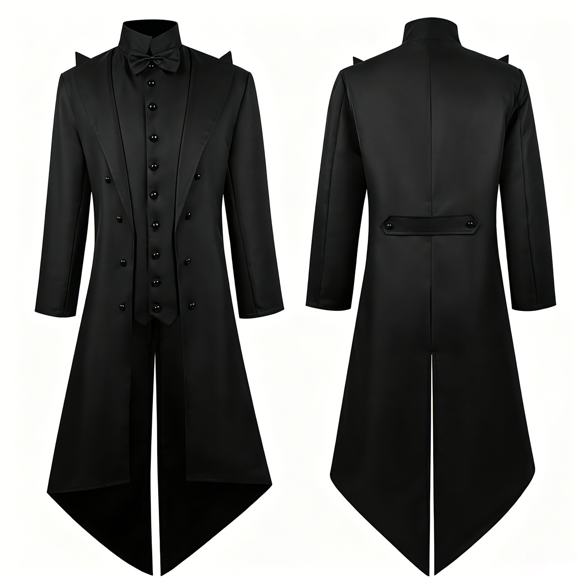 Męski frak w stylu vintage got – Men'S Medieval Formal Wear recenzja i cena