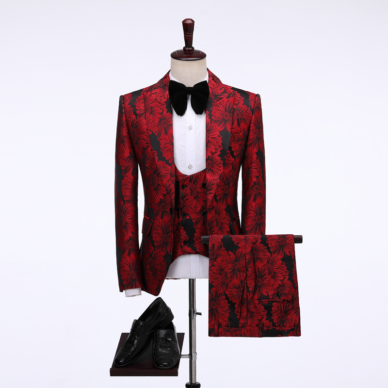 Garnitury męskie w kwiaty na r – Men Formal Wear Jacket recenzja i cena