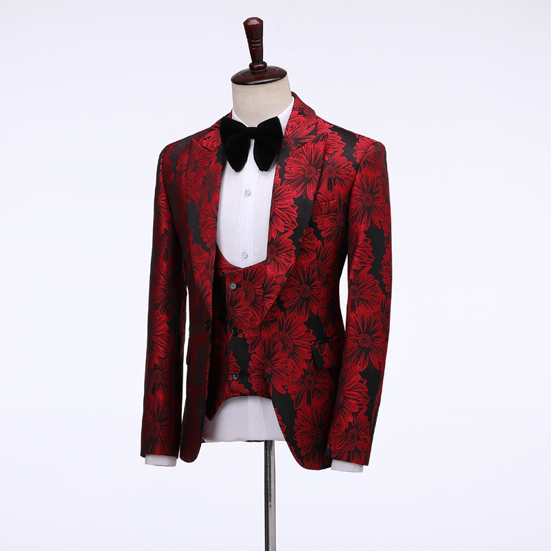 Garnitury męskie w kwiaty na r – Men Formal Wear Jacket recenzja i cena