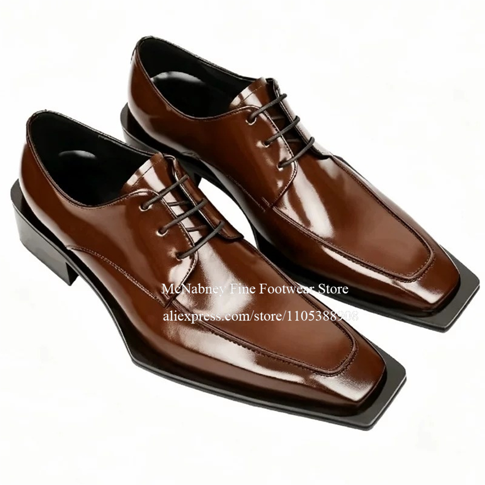Skórzane buty wizytowe z ćwiek – Formal Wear For Men In Wedding recenzja i cena