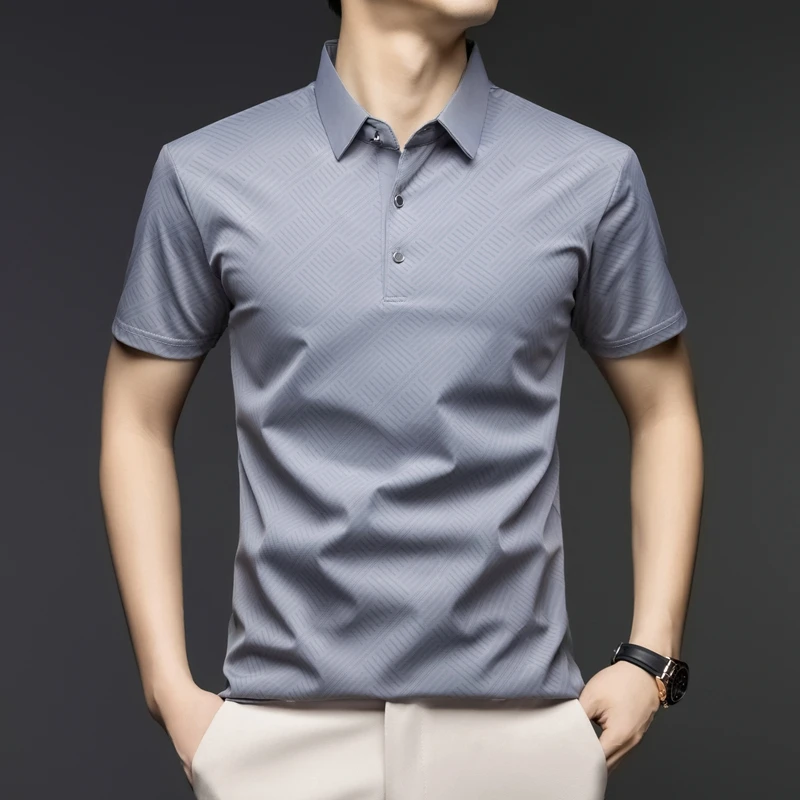 Elegancka męska koszulka polo  – Men'S Polo Formal Wear recenzja i cena